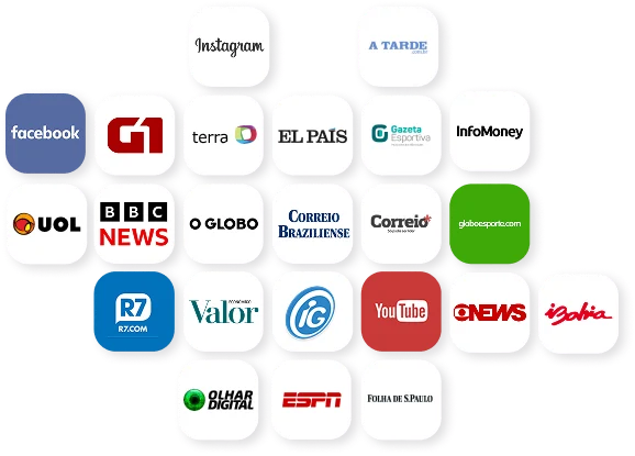 Canais de conteúdo integrados ao Neonews