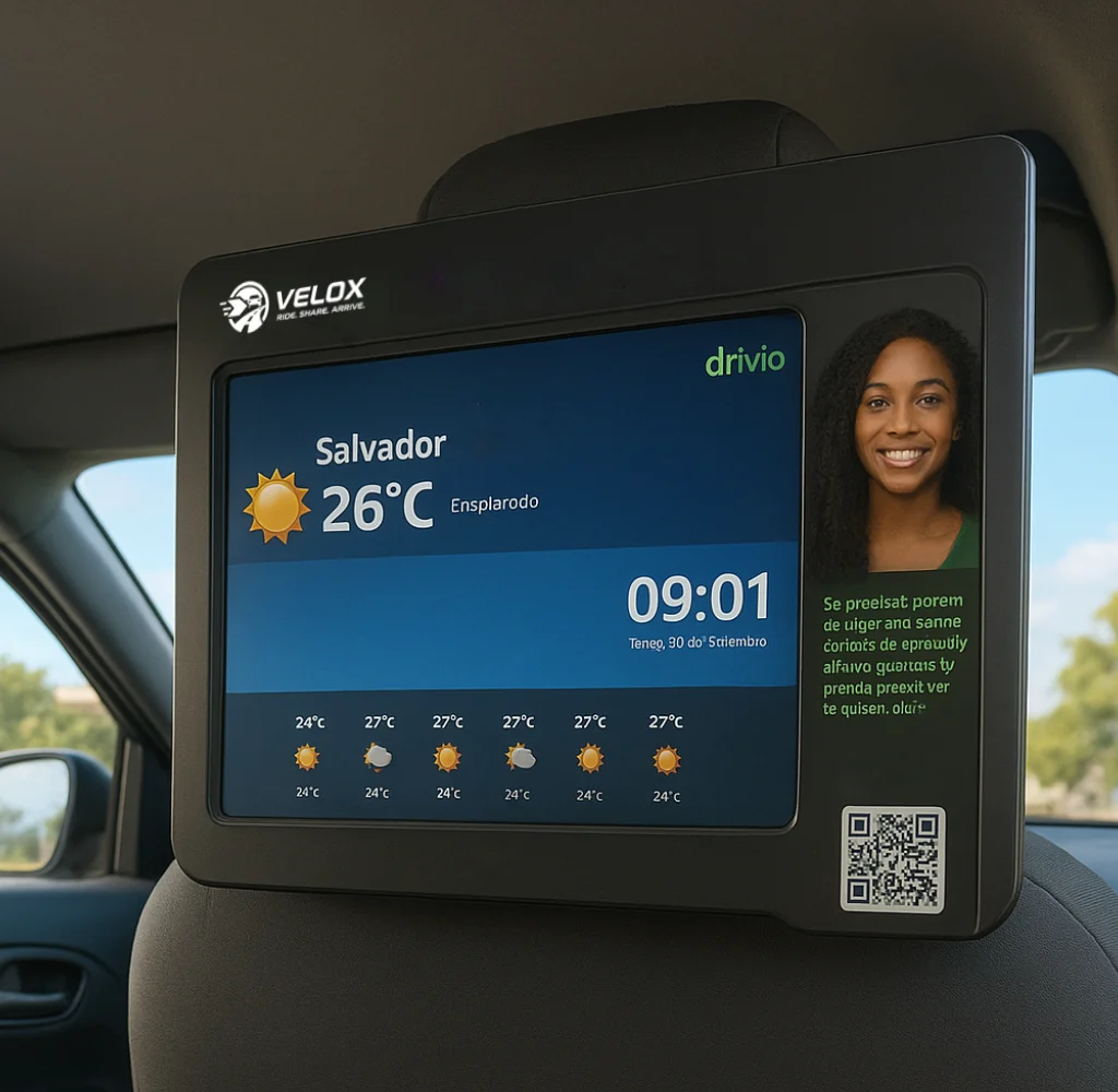 Exemplo de In Car Mídia