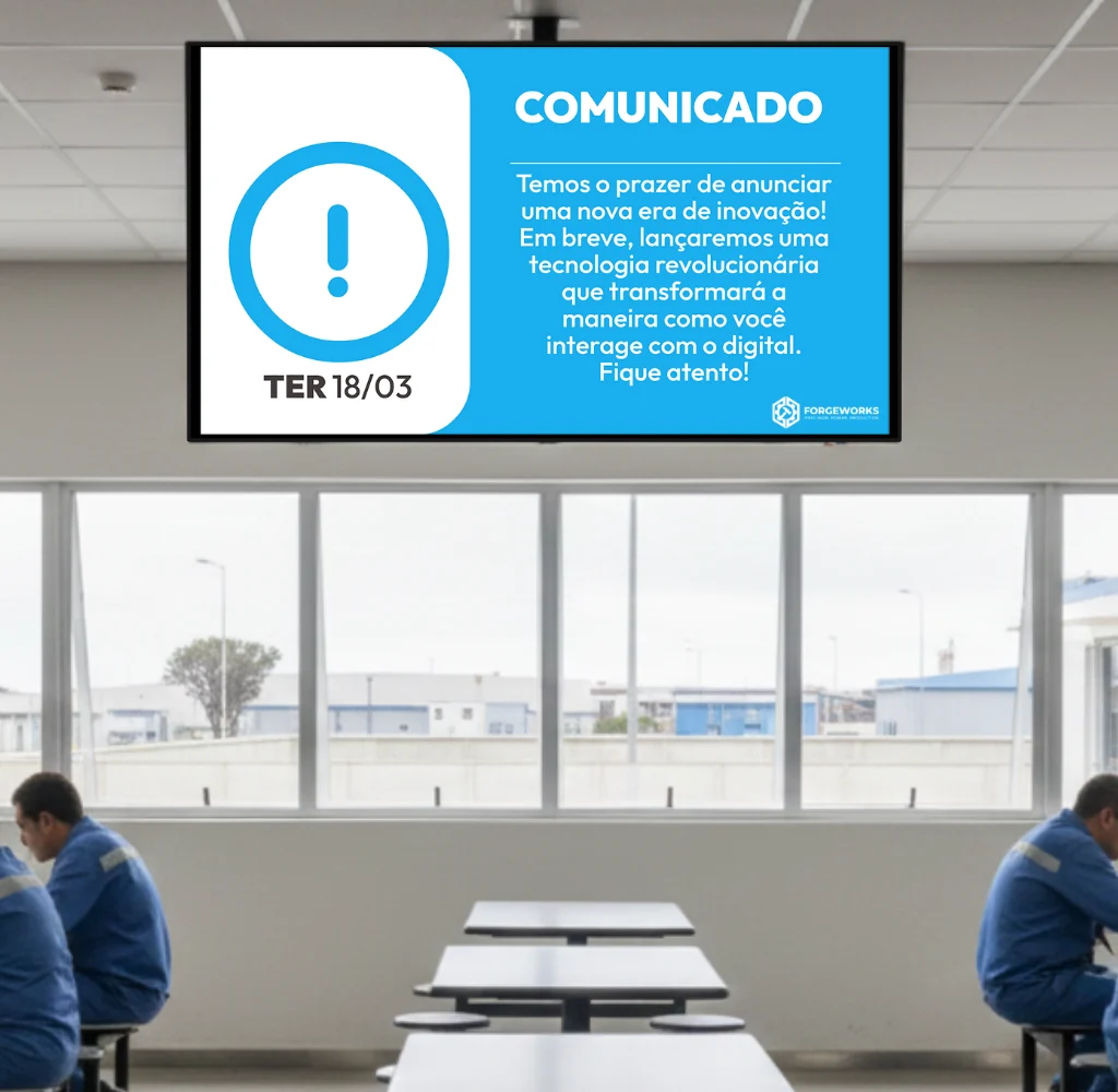 Exemplo de TV Corporativa